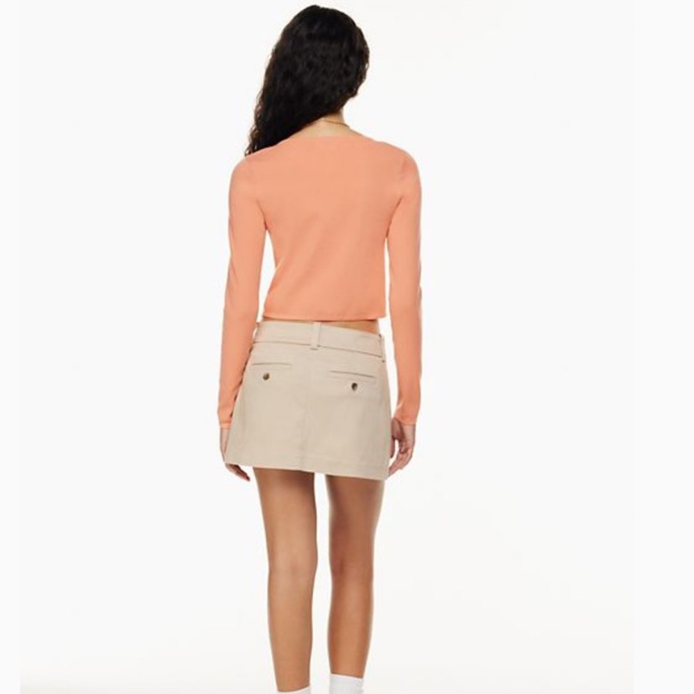 Aritzia Sunday Best Samantha Cardigan in Sunny Apricot - Picture 3 of 11
